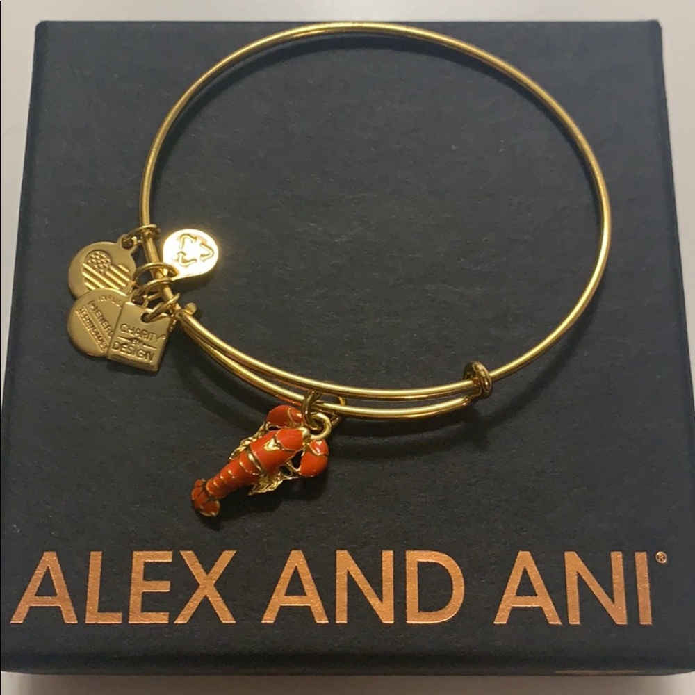 Alex and Ani Lobster bracelet